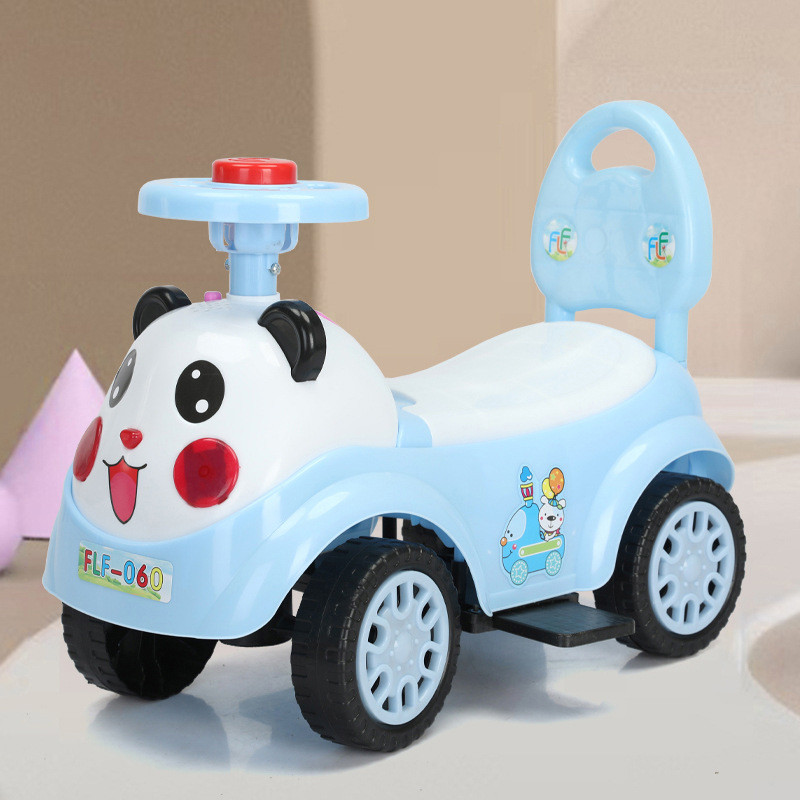 Children's Swing Car Music-Playing Slide Car13Baby walker with wheels, a ride-on toy that can be sat