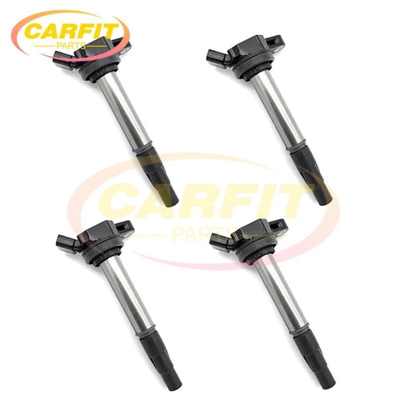 4ชิ้น 90919-02258 9091902258 90919 02258 UF-596 UF-619 5C1771 คอยล์จุดระเบิดสําหรับ Toyota Corolla M