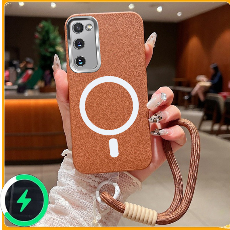 เหมาะสําหรับ Samsung S20 S20 FE S20 PLUS S23 S23 FE S23 PLUS S20 ultra เคสโทรศัพท์โทรศัพท์มือถือ TPU anti drop soft shell สายคล้อง 0039 – โปรปัง