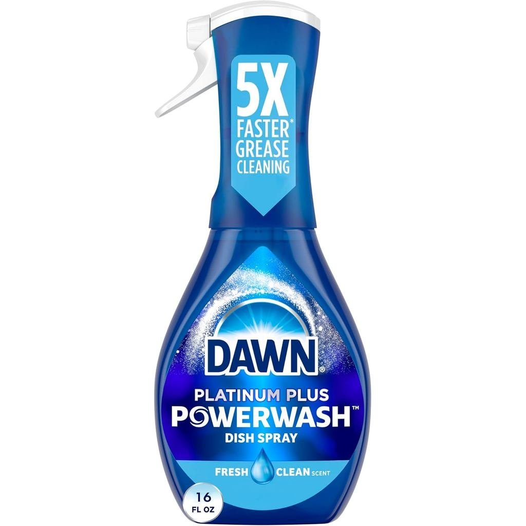 Dawn Platinum Powerwash Dish Spray, Dish Soap, Fresh Scent, 16 Fl Oz