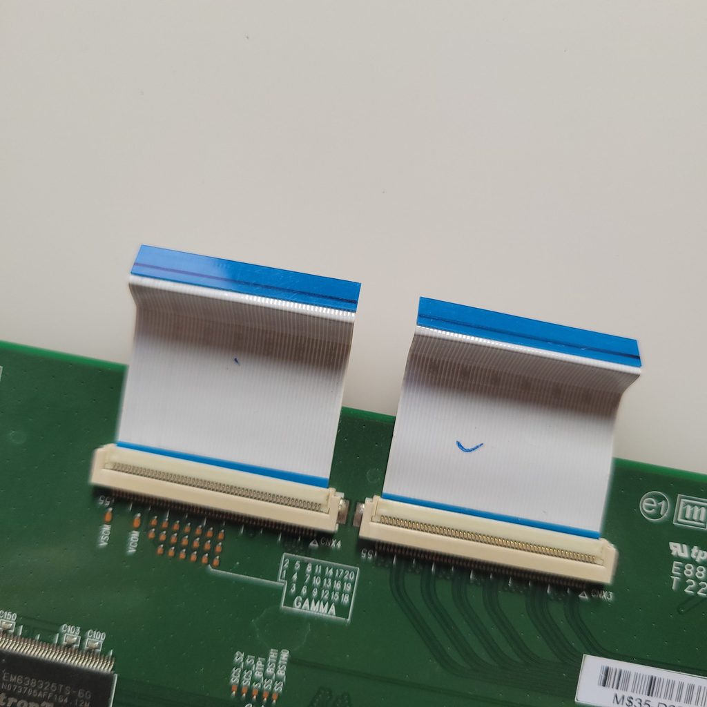 TCL สายแบน TCL LCD TV Screen Cable TCL Logic Board Cable 55 Cores 55 Pins 55P Screen Cable