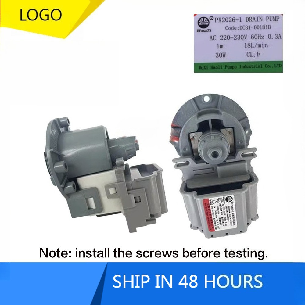 WW70J42131W / WW75J3230KW / WD80K6410OW / WW85J44G0BW SAMSUNG เครื่องซักผ้า DRAIN PUMP มอเตอร์