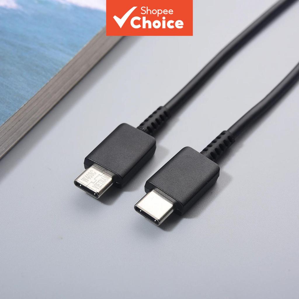 Type C อะแดปเตอร์ชาร์จ PD 25W Fast Charger สําหรับ Samsung Galaxy S25 S24 S23 S22 EU Plug Wall Charger