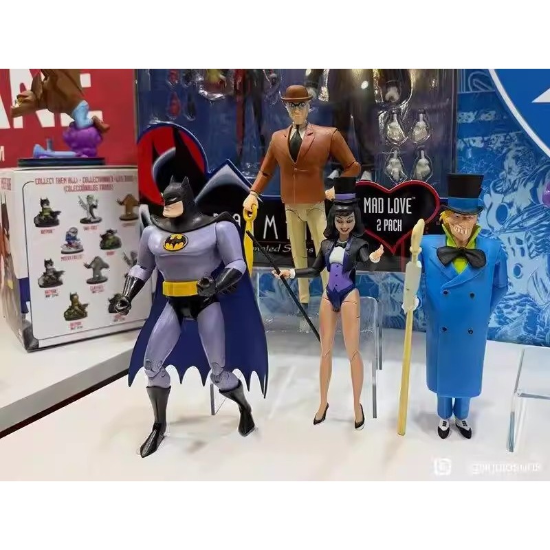 McFarlane Animated Adventure Set: Batman, Zatanna, and the Joker 1/10 Scale Action Figure