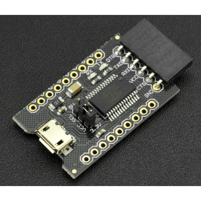 Fermion: FTDI FT232RL Basic Breakout 3.3/5V (เข้ากันได้กับ Arduino)