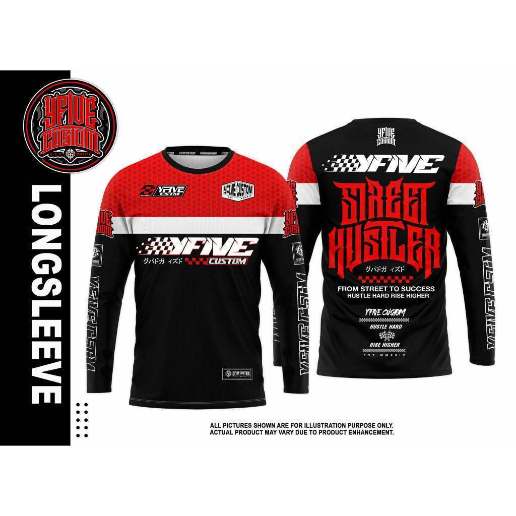 YFIVE L99 AIRCOOL/MESH LONGSLEEVE ชุดบุรุษระเหิดเต็มรูปแบบ