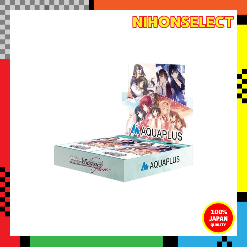 Weiß Schwarz Rosé Booster Pack AQUAPLUS BOX