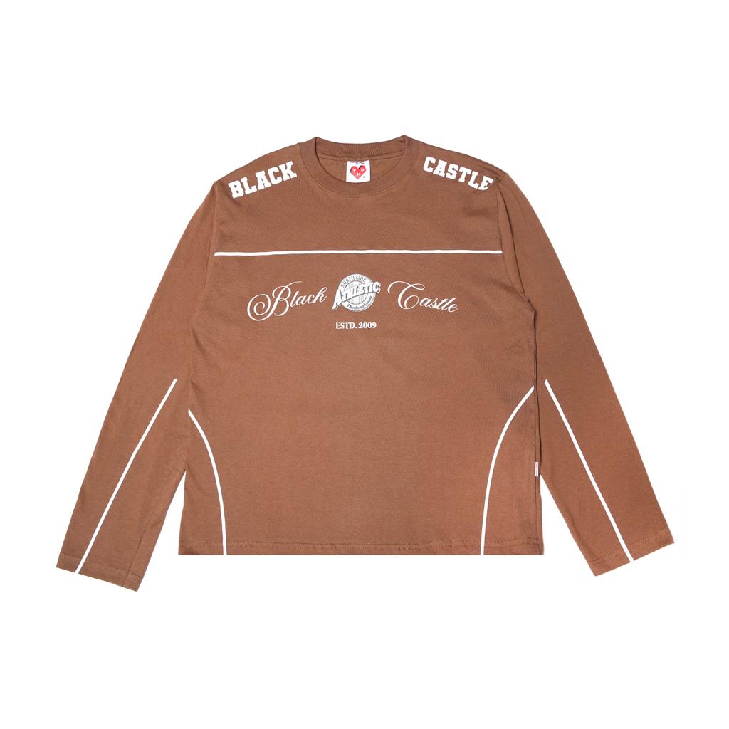 The Dons House LS BLACK CASTLE TOFFEE - เสื้อยืดแขนยาวแขนยาวพิมพ์ลายสําหรับผู้ชายและผู้หญิง