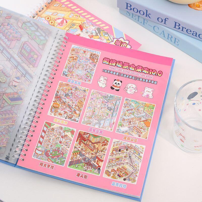 WEI 22 ชิ้น [Simulated Town Series] ภูมิทัศน์สติกเกอร์ 3D กันน้ําหนังสือสมุดภาพอุปกรณ์ Journaling DIY Craft สติกเกอร์ชุดพร้อมห้างสรรพสินค้า Cozy Apartment Store Cozy Apartment ราคา ถูกที่สุด ดีลบีเคเค แกลเลอรีภาพที่ 5
