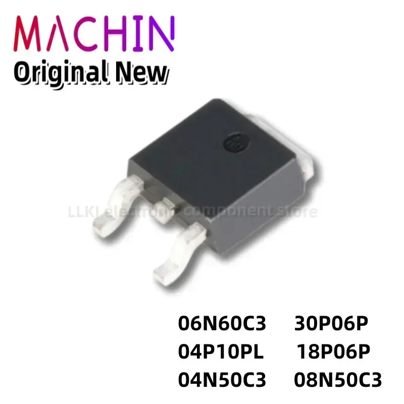 5 ชิ้น SPD06N60C3 SPD30P06P SPD04P10PL SPD18P06P SPD04N50C3 SPD08N50C3 TO252 Field Effect ทรานซิสเตอ