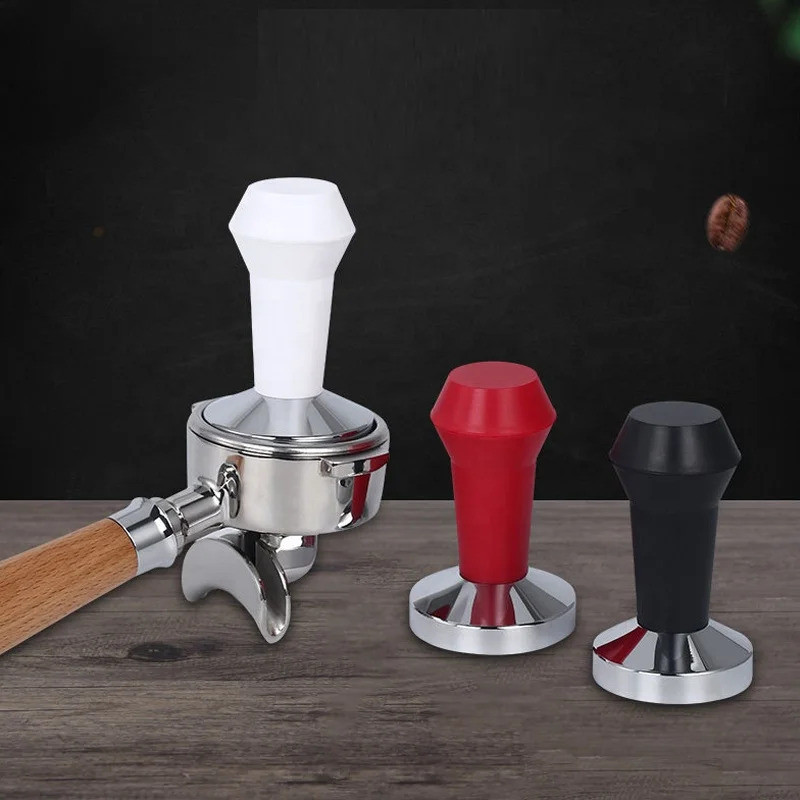 ขายส่งไฟฟ้า 51 มม.58 มม.53 มม.จําหน่าย Force กาแฟ Tamper พลาสติก Espresso กาแฟ Tamper