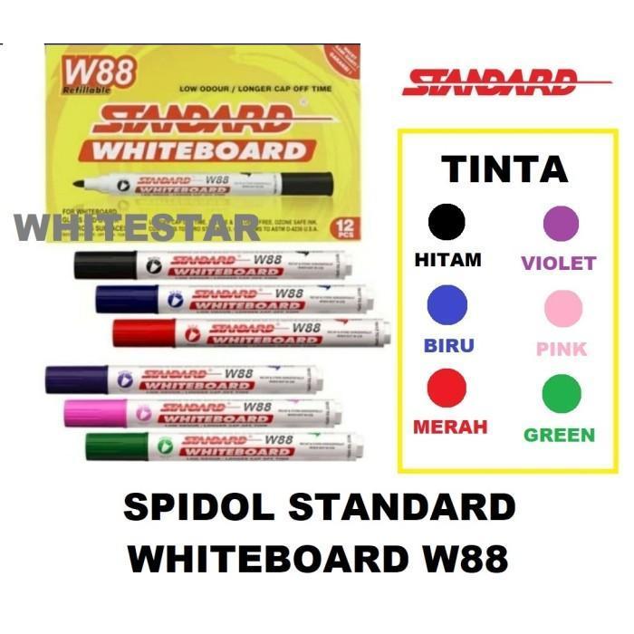 ปากกาไวท์บอร์ดมาตรฐาน w88