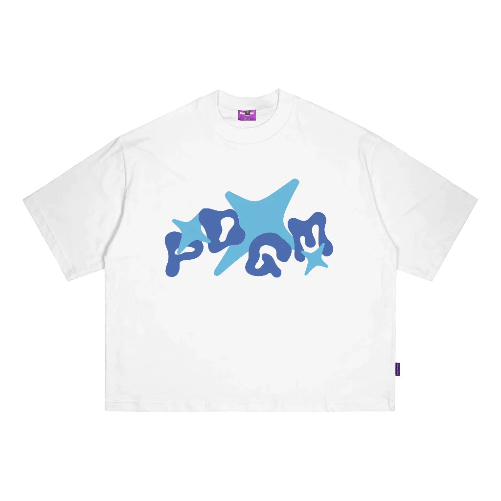 เตรียมจัดส่ง （T-Shirt） T-Shirt | Boxy Fit | Headline | White