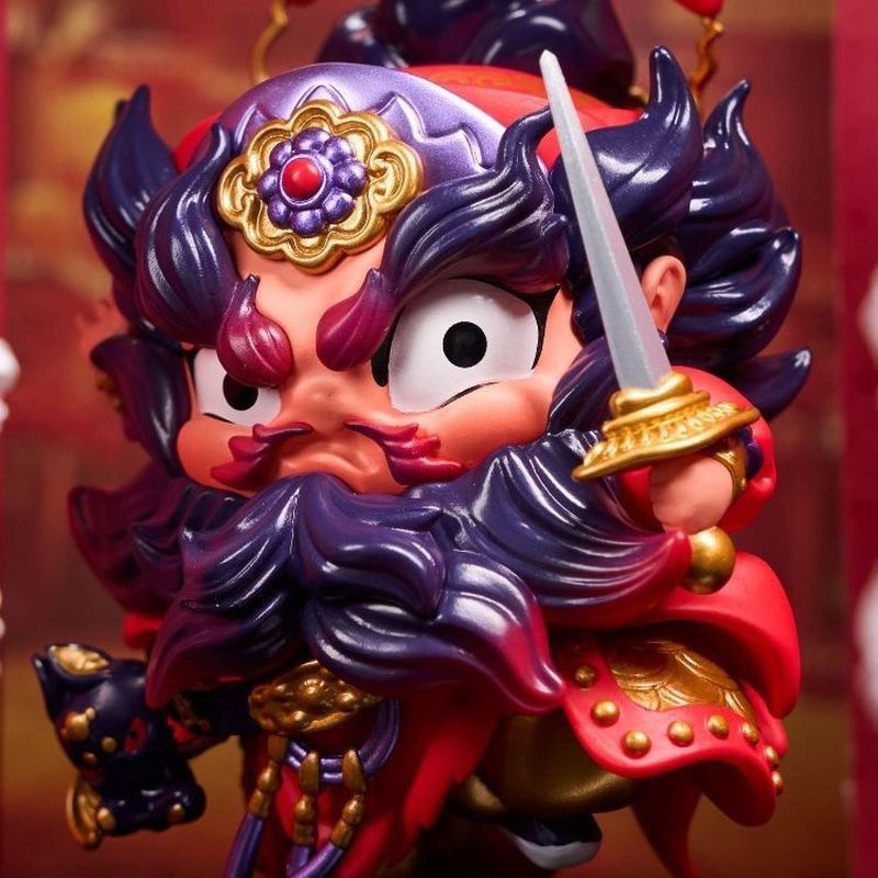 ของแท้ Fu Fu Tie Tie ประตูพระเจ้า Series Wish กล่องโชคดีพระโพธิสัตว์ห้าPath ตุ๊กตาชนิดบรรจุกล่องของเล่นตกแต่ง Huigen Mazu - รูปที่ 3