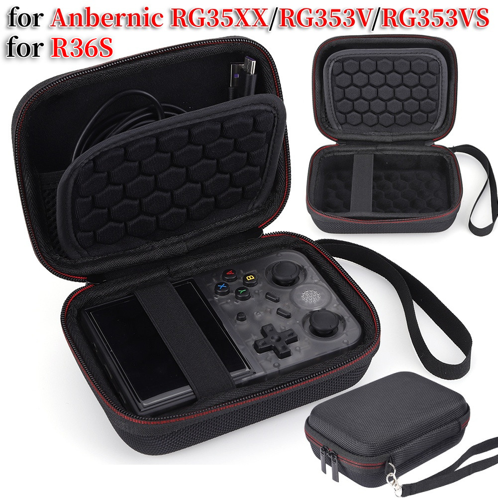 Handheld Game Console Case R36S Bag Carrying Cover for Anbernic RG35XX ​RG353V RG353VS Portable Hard