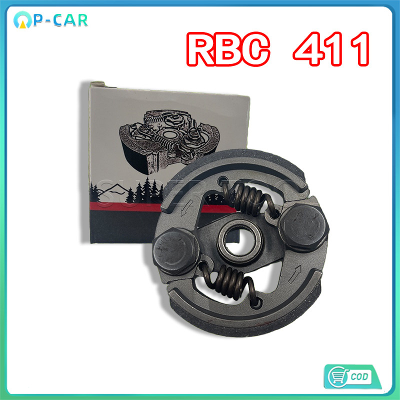 COD ผ้าคลัช เครื่องตัดหญ้า RBC411 2ขา 2สปริง ผ้าคุณภาพดี #อะไหล่เครื่องตัดหญ้า
