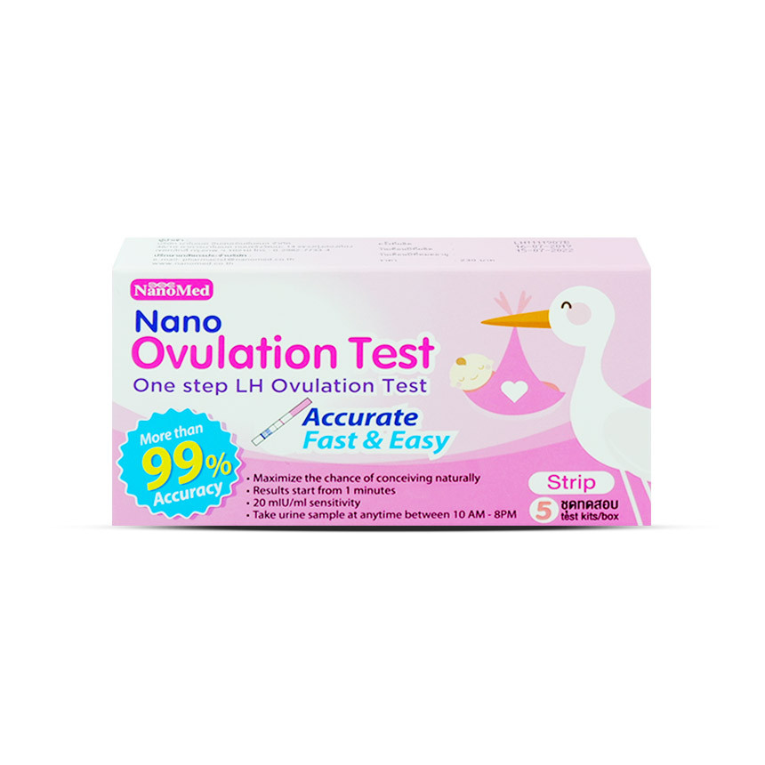 Nano Ovulation Test กล่อง 1 ชุด