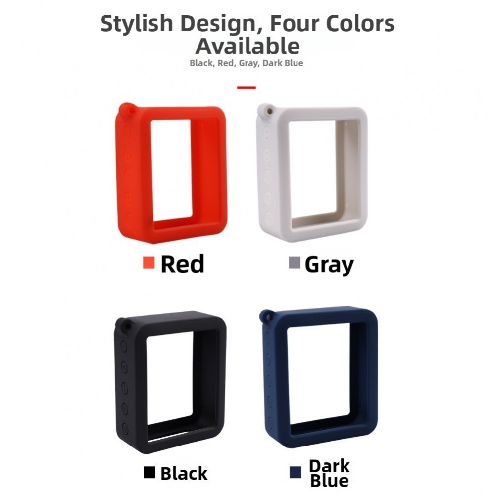⭐ISHOWMALPortable Silicone Protective Case for JBL for GO 2 Speakers - Travel Friendly!