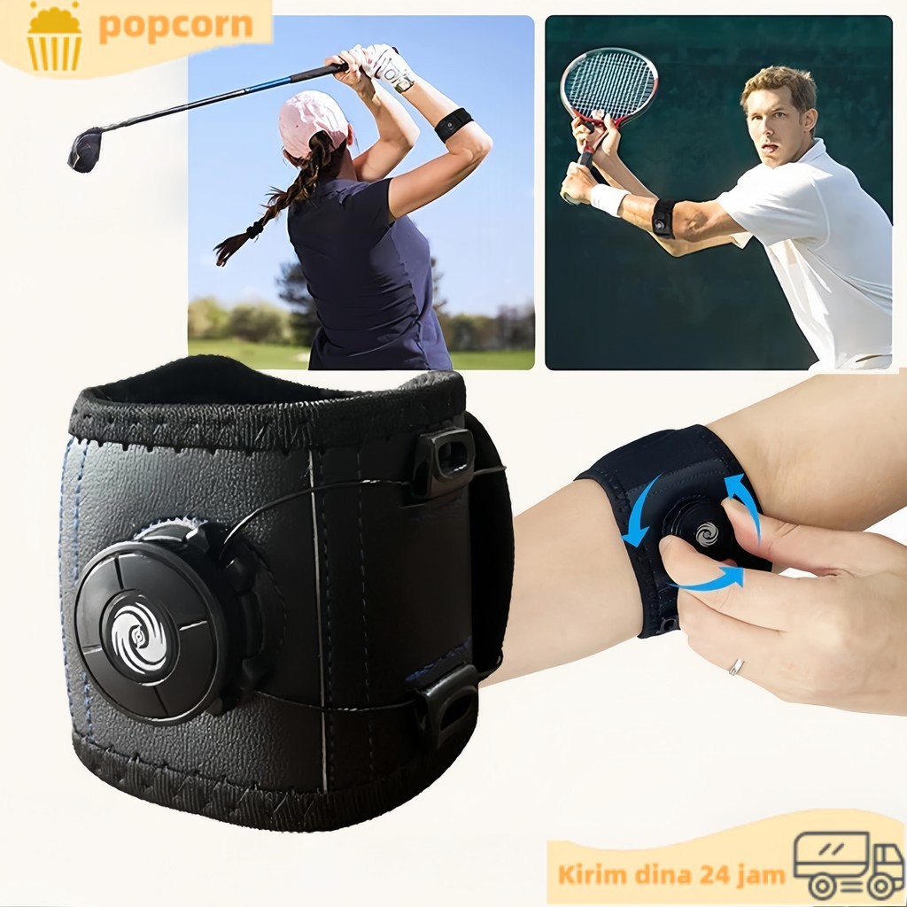 SIKU Elbow Support Elbow Pad Support Straps - Arm Protector Wrap Sleeve Gym Fitness