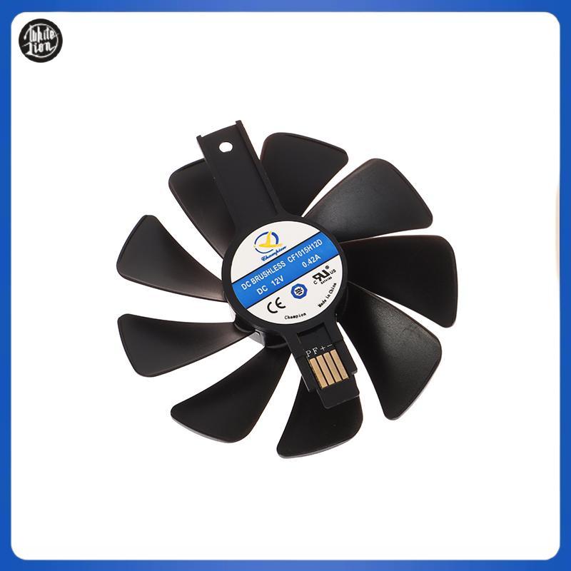 WL| CF1015H12D พัดลมสําหรับ Radeon RX 470 480 580 570 NITRO Mining Edition RX580 RX480 การ์ดเกมพัดลม