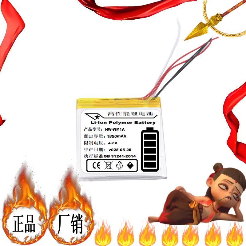 เหมาะสําหรับ SONY Walkman NW-WM1A. แบตเตอรี่ NW-WM1Z