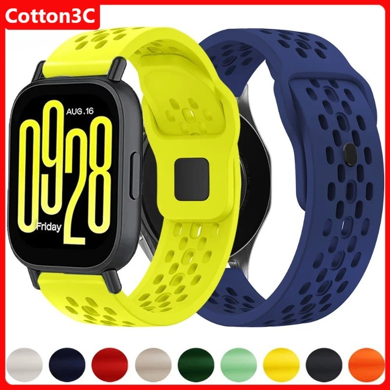 สร้อยข้อมือกีฬาสําหรับ Redmi Watch 5 Active/Lite สาย 22 มม.สําหรับนาฬิกา Xiaomi S4 Redmi 5 Active สายซิลิโคน