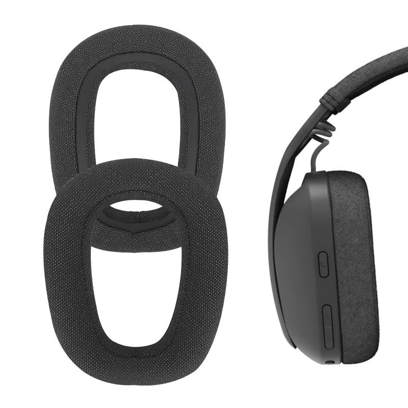เหมาะสําหรับ Logitech Logitech Zone Vibe 100 หูฟังแผ่นรองหูฟังเปลี่ยน Earmuff หูฟัง Zone Vibe ฟองน้ํ
