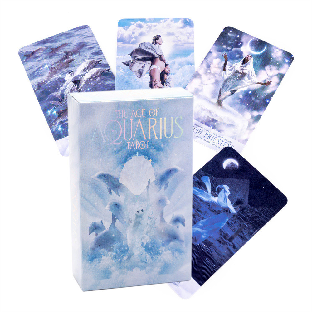 สิบสอง Constellation Aquarius ไพ่ทาโรต์ Aquarius ไพ่ทาโรต์สิบสองราศี Aquarius Tarot สิบสองราศี Aquar