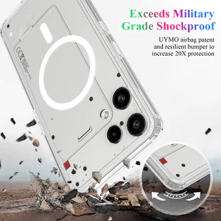 สําหรับ Nothing Phone 3A Lite Case ELVEV อะคริลิคทนทาน Advanced Clarity Anti-yellow Snap-on เคสโทรศัพท์