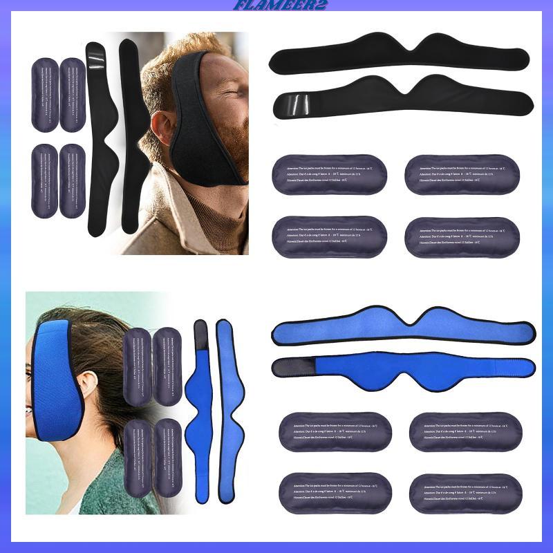[Flameer2] Face Ice Pack Soft Ice Pack สําหรับ Face Jaw Ice Face Mask สําหรับคางผู้ใหญ่วัยรุ่น