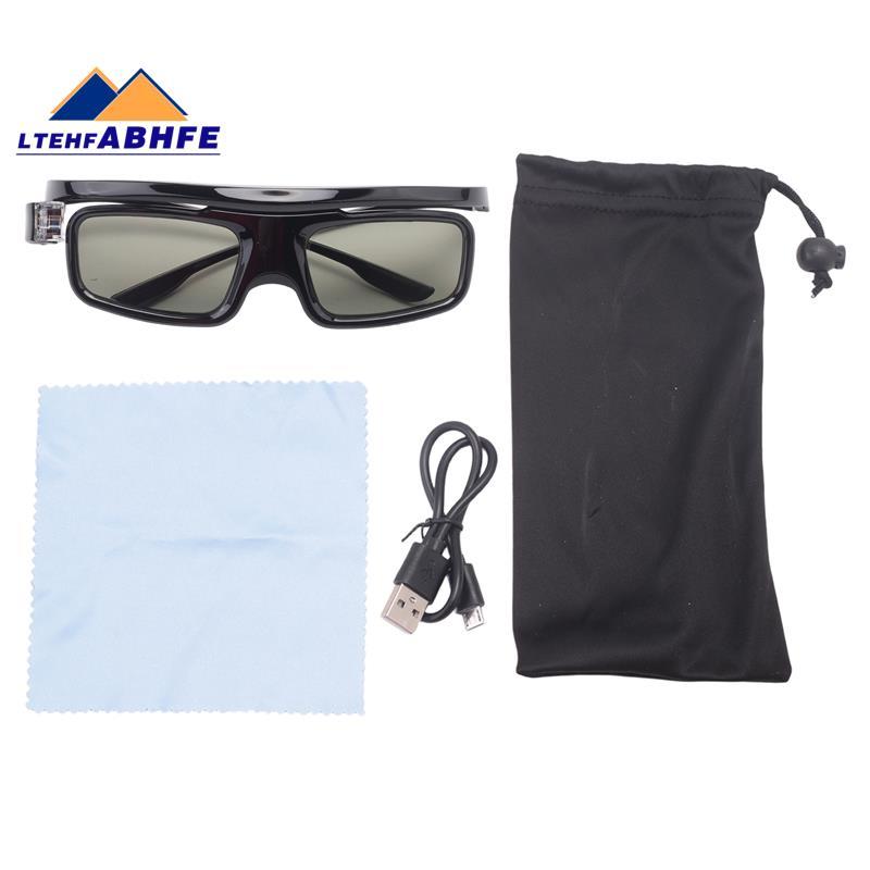 [ขายร้อน L]แว่นตา GL1800 แว่นตา 3D สําหรับ DLP 3D โปรเจคเตอร์ P19 P20 U30 U70 U50 U90 R17 R19 R20 DL