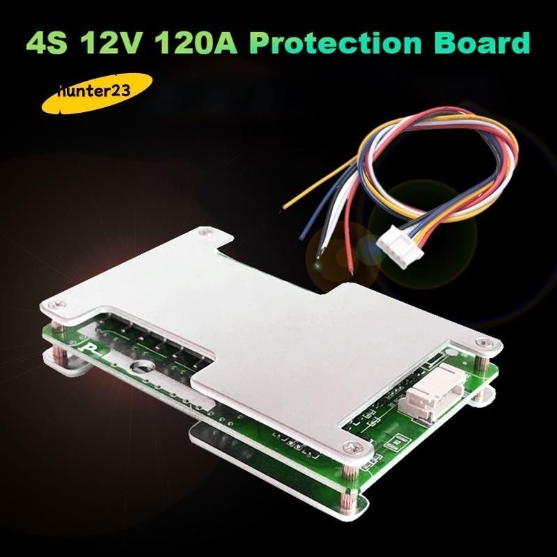 4s 12V 120A ป้องกัน 3.2V BMS Li-Iron แบตเตอรี่ลิเธียม Charger แผ่นป้องกัน Power แบตเตอรี่ Balance Board