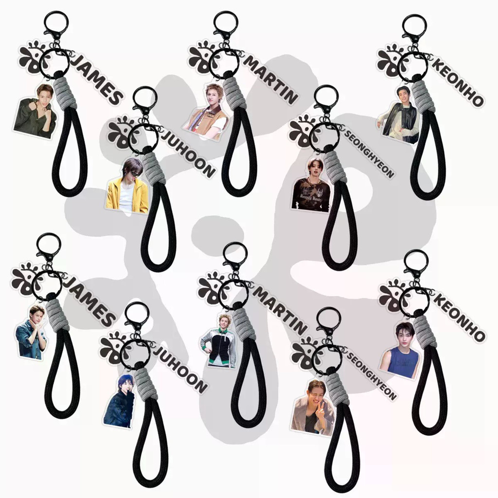 จี้ CORTIS ขายดี MARTIN JAMES JUHOON KEONHO KEONHO กิจกรรมพวงกุญแจอะคริลิค