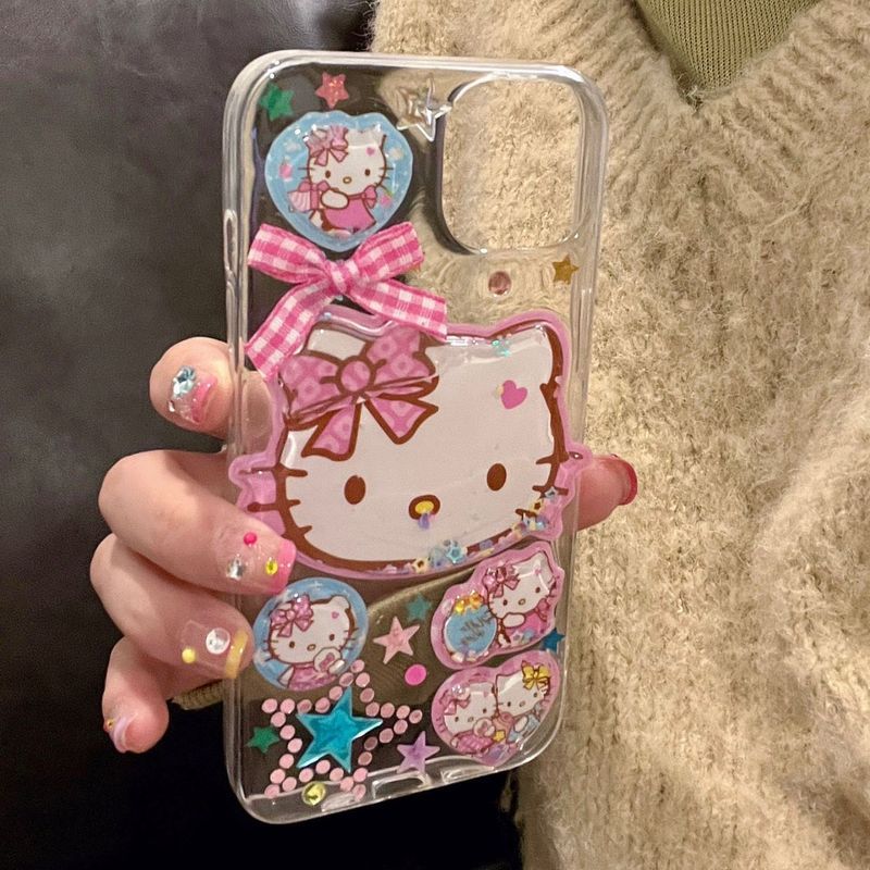KT Cat เคสโทรศัพท์ 14plus Apple กันกระแทกสาวร้อน iPhone17promax - รูปที่ 3