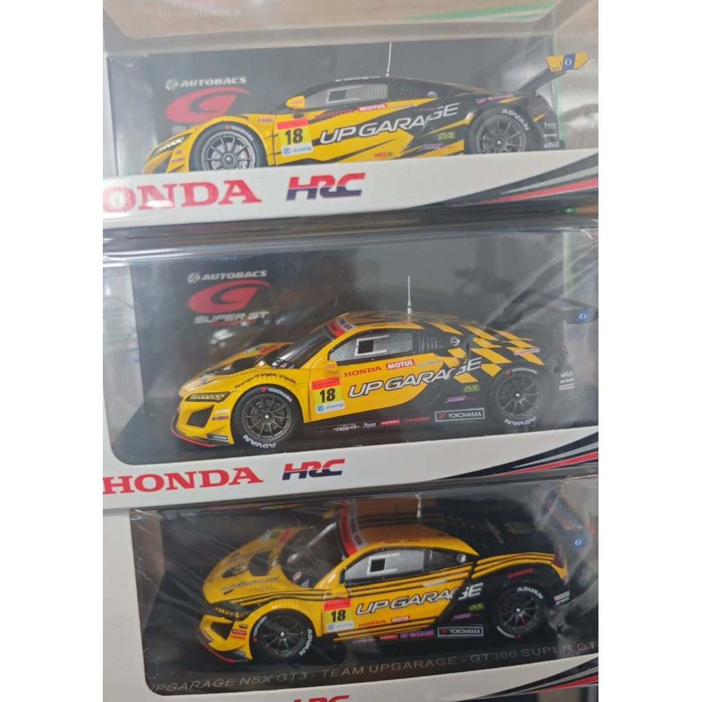 1: 43 spark honda nsx gt300 super gt upgarage ภาพวาดคลาสสิก Racing รุ่น honda 20 21 22 Racing Season