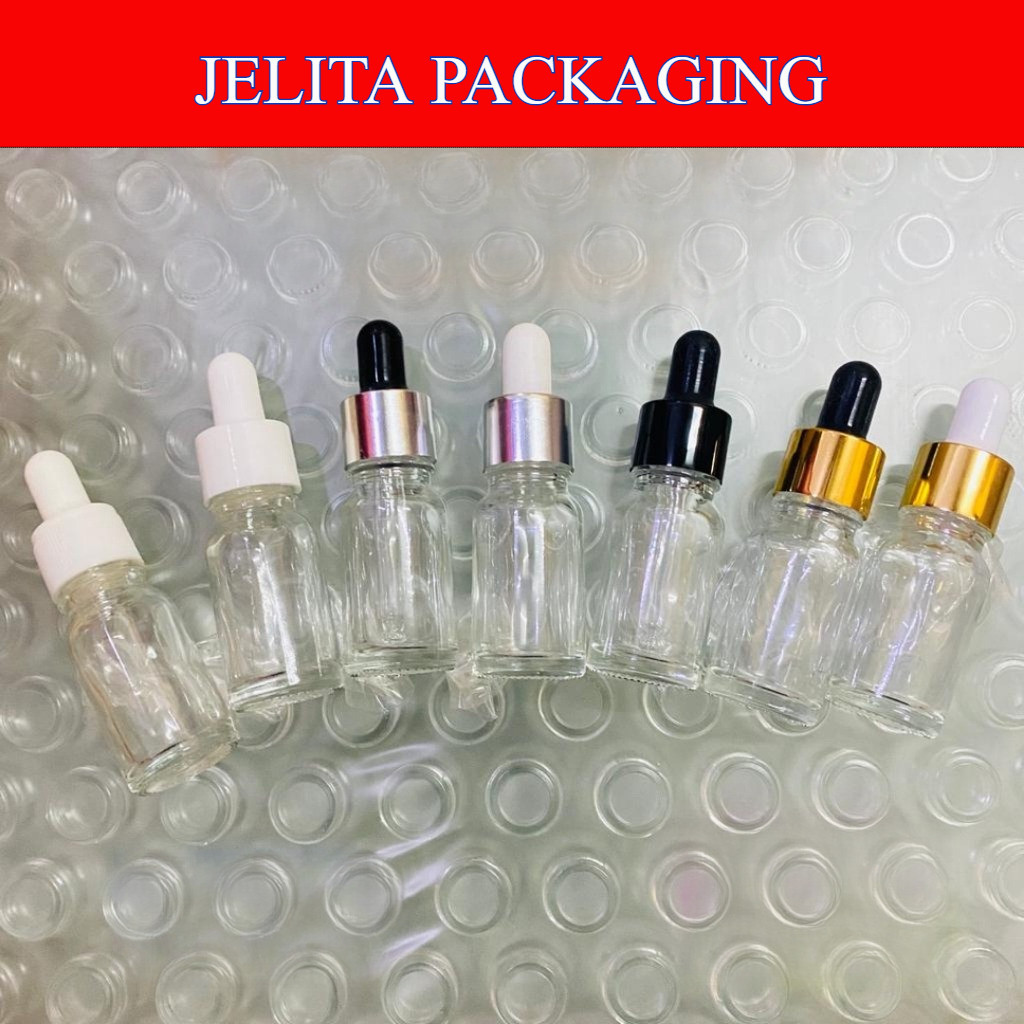 JELITA PACKAGING ขวดน้ํามันหอมระเหยหยดแก้ว 10 มล