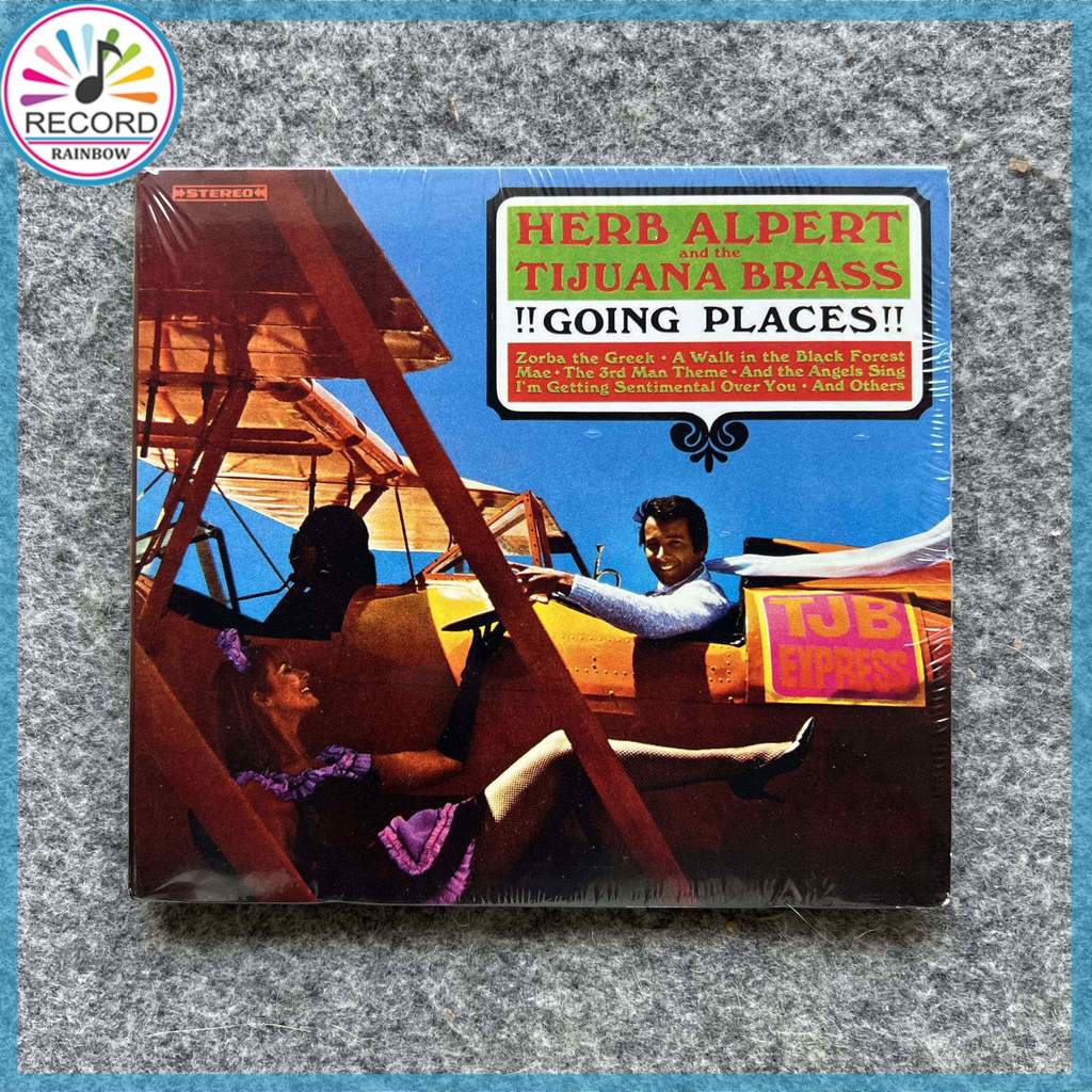 Herb Alpert And The Tijuana Brass Going Places Original CD Album [Sealed] Brand New 1Z03460