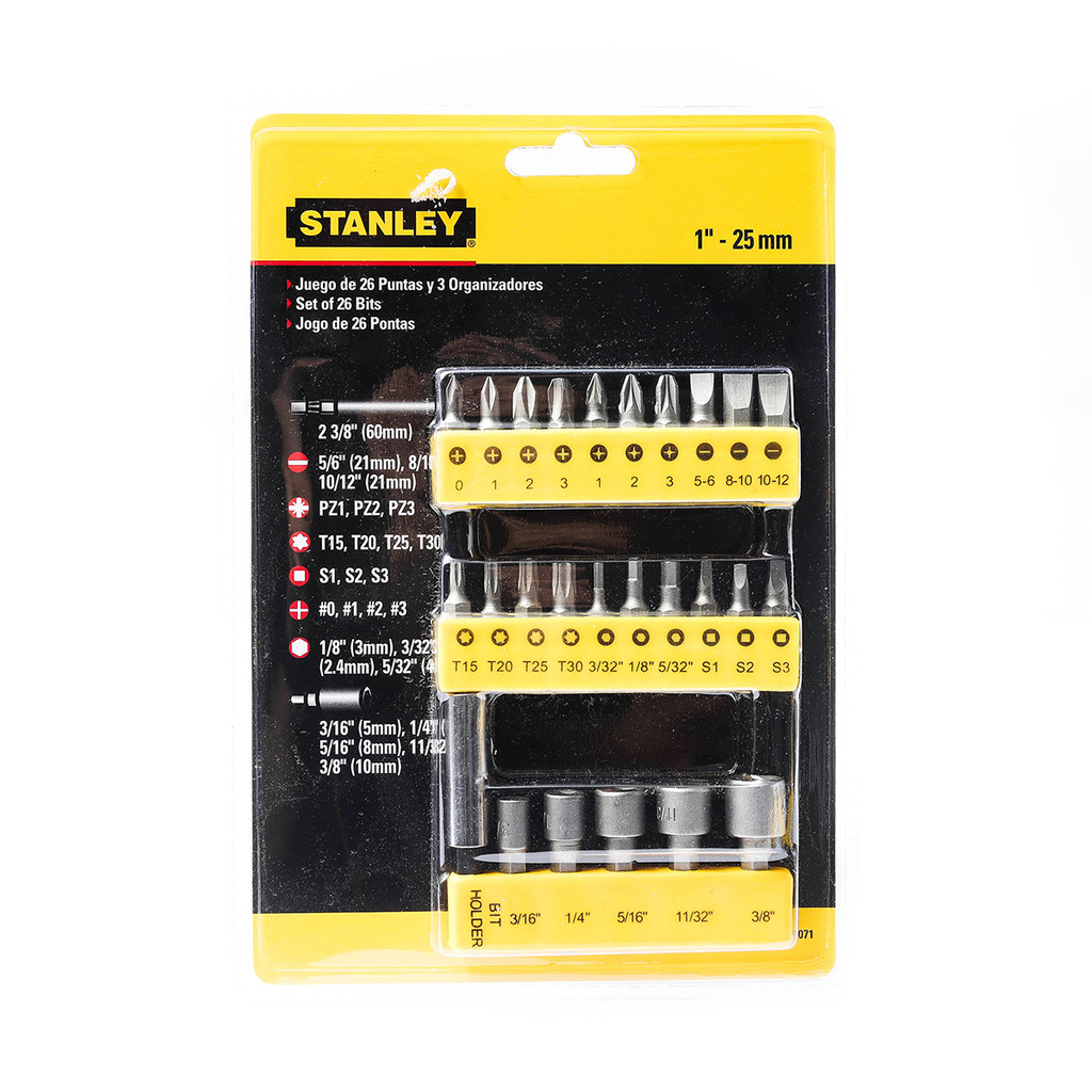 STANLEY (STANLEY) 68-071-23 ชุดดอกไขควง 26 ชิ้น