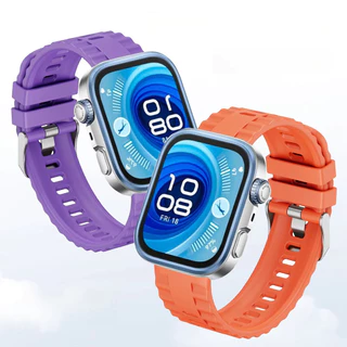 สายนาฬิกาซิลิโคนแบบดั้งเดิม for นาฬิกาอัจฉริยะ Huawei Watch Fit 5 4 3 / 5 Pro / 4 Pro สายสร้อยข้อมือแบบยางยืด ของประ