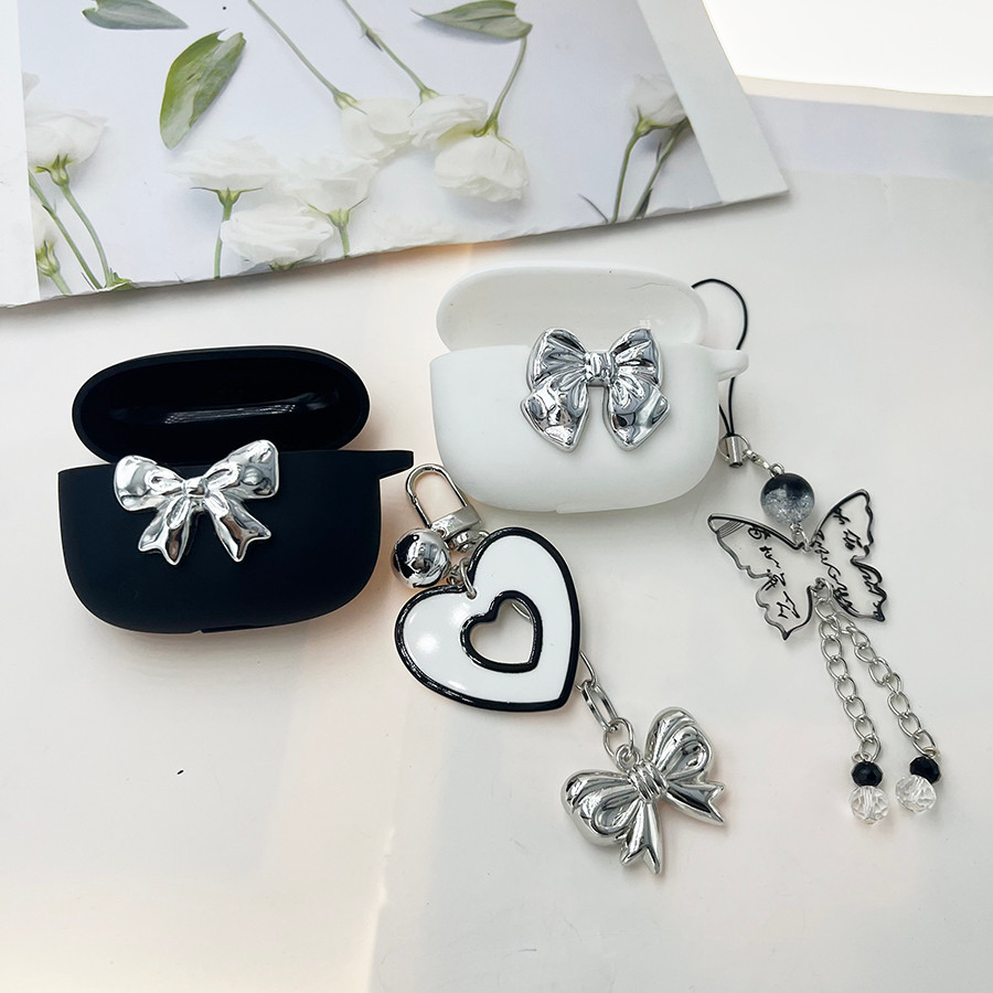 แฟชั่นสําหรับ Haylou X1 Neo / X1 2023/W1 ANC GT7 T19 กรณี keychian ซิลิโคนหูฟังกรณี