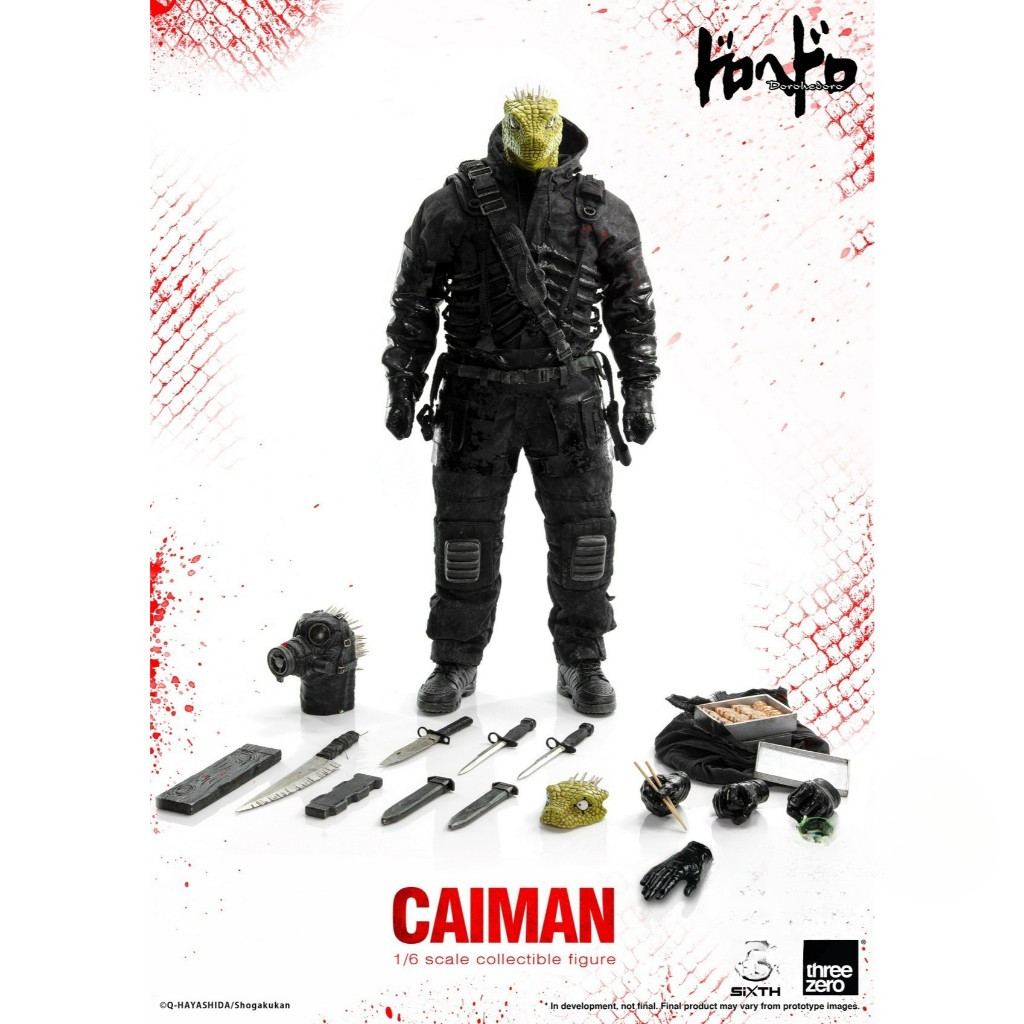 ( ⭕ PRE-ORDER)Threezero Dorohedoro 1/6 Caiman Action Figure