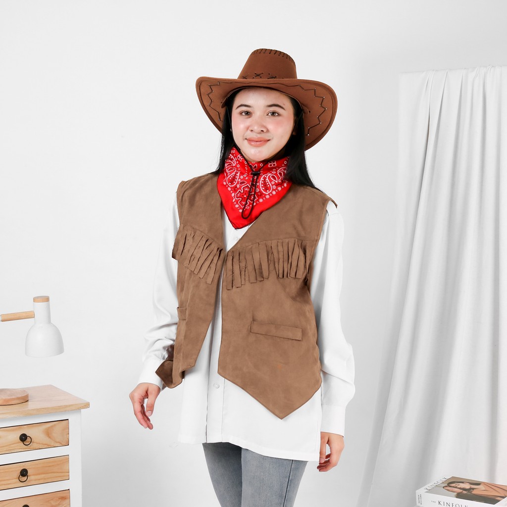 ผู้ใหญ่ RAWIS COWBOY VEST / ZOO VEST / COWBOY