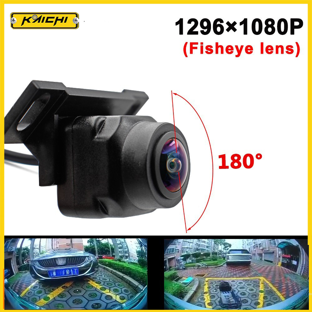 CCD เลนส์ฟิชอาย มุมกว้าง 180 องศา กันน้ํา สําหรับติดรถยนต์