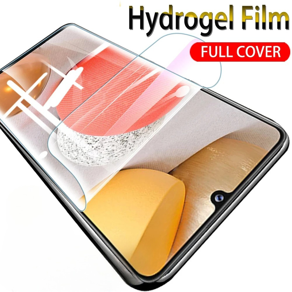 1-2 ชิ้น Clear Full Cover Hydrogel ฟิล์มป้องกันหน้าจอสําหรับ Oppo R11 R11s R15 R15x R17 RX17 Neo Pro