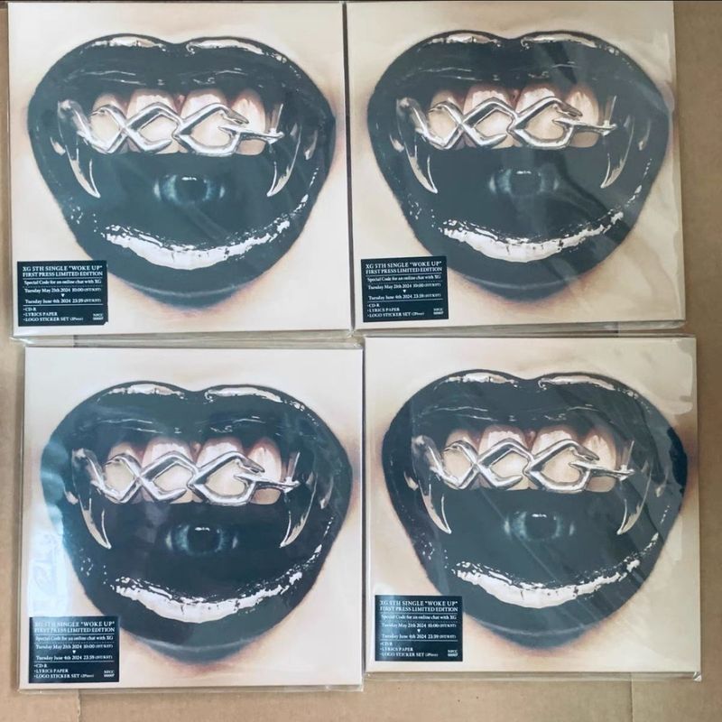 คลังสินค้าพร้อมในประเทศจัดส่งฟรี] XG WOKE UP Single Album ใหม่เอี่ยมยังไม่ได้เปิด S