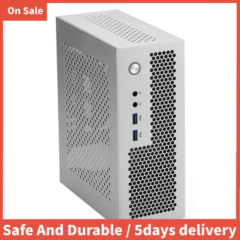 A09 HTPC เคสคอมพิวเตอร์ Mini ITX Gaming PC แชสซีเดสก์ท็อปแชสซี USB3.0 เคสคอมพิวเตอร์เคสคอมพิวเตอร์ที