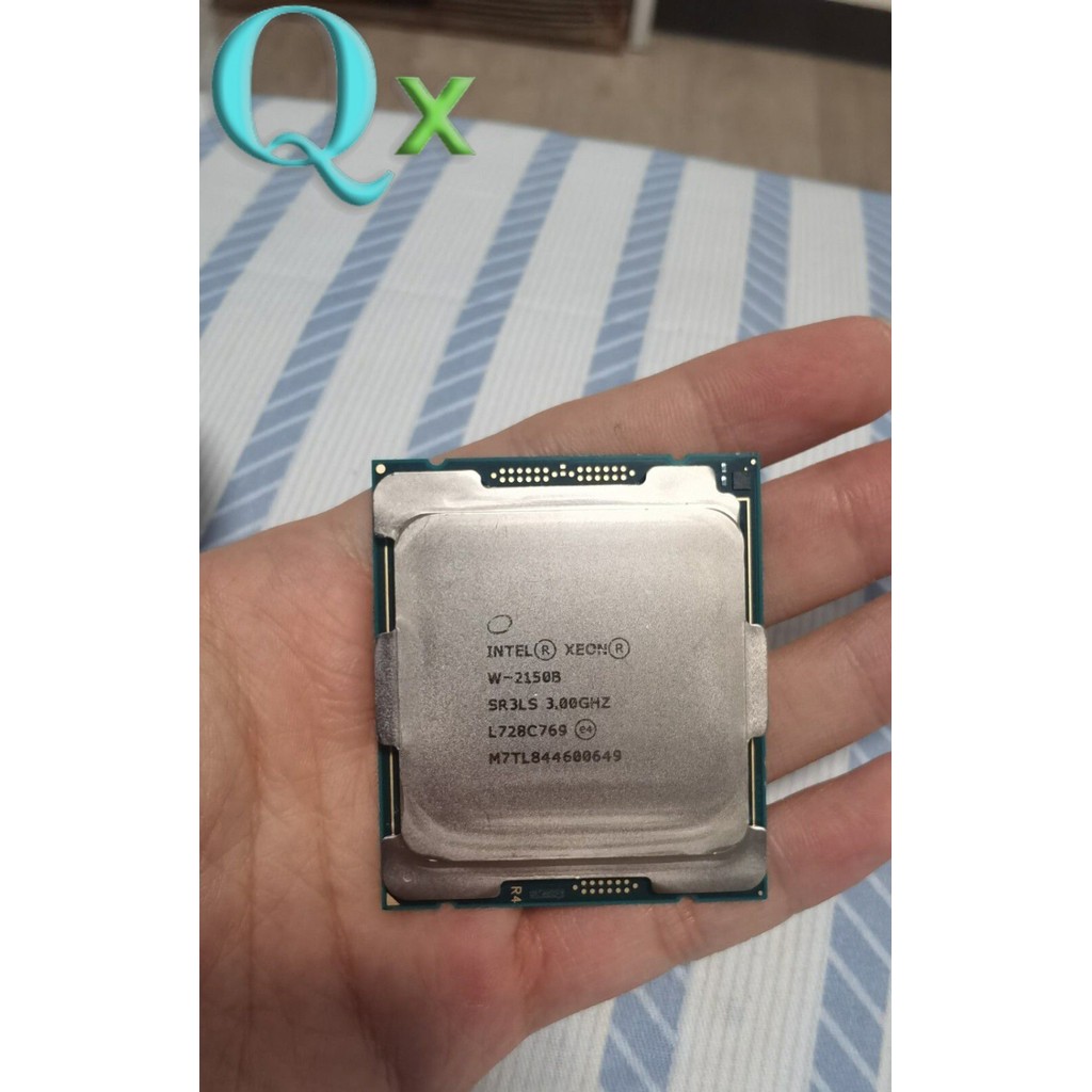Upgrade Gaming CPU Xeon W-2150B LGA-2066 C422 เซิร์ฟเวอร์ CPU โปรเซสเซอร์ 3.00 GHz 10-Core SR3LS สํา