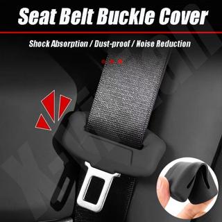 เข็มขัดนิรภัยหัวเข็มขัดผู้ถือเข็มขัดนิรภัยซิลิโคนล็อคยามสายท…