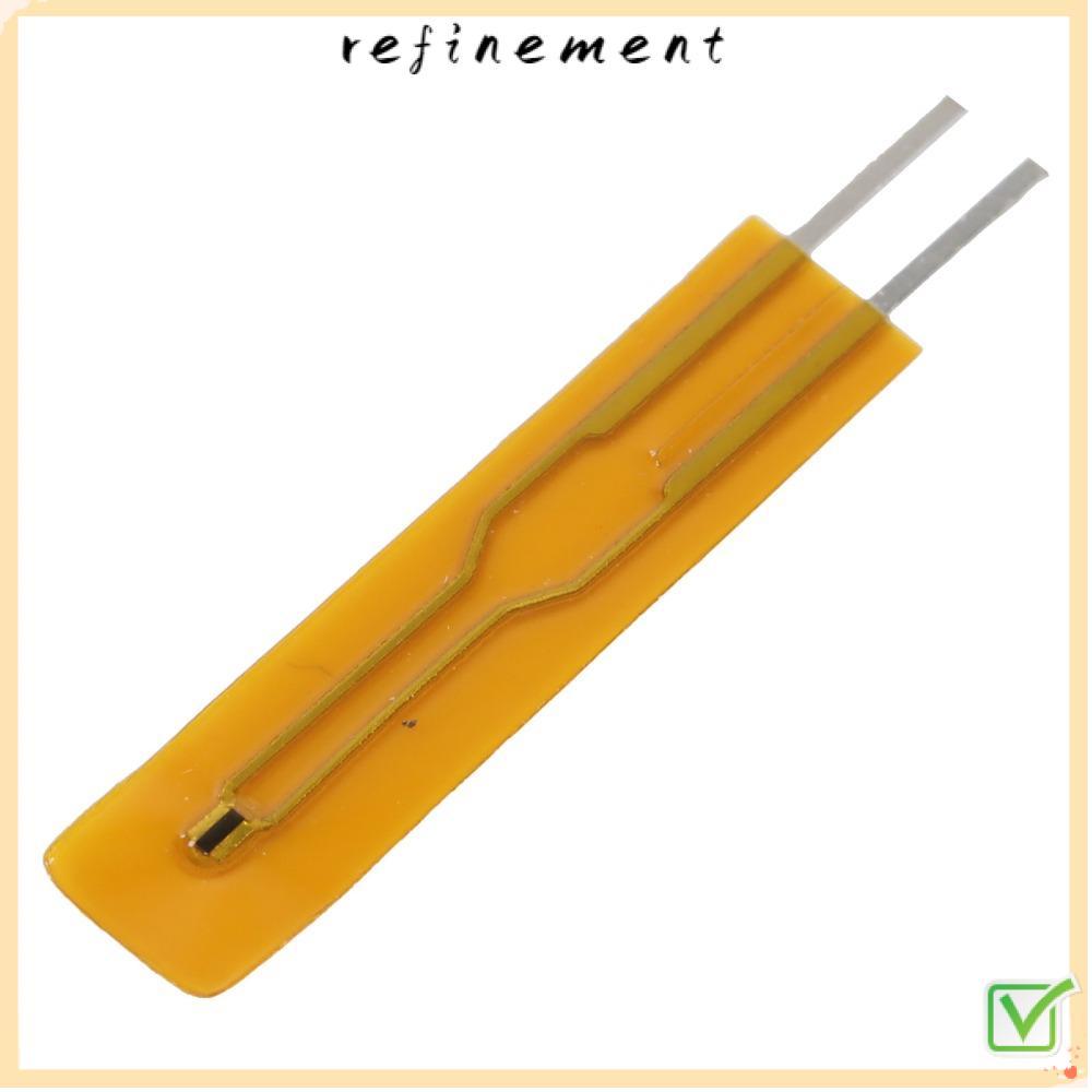 REFINEMENT 50PCS Thin Film Thermistor, MF55-104F-B3950-L25(100K 3950) 100K MF55 B3950 Thermistor, Pr