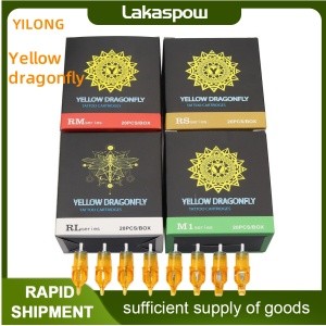 [จัดส่งเร็ว] เข็มสัก เข็มปากกา 20 ชิ้น/กล่อง RL/RS/RM/M1 อุปกรณ์สัก Tattoo เข็มสักลายฮอค